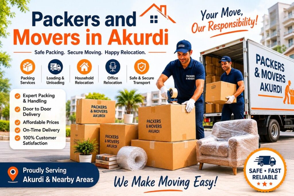 Packers and Movers in Akurdi, Packers and Movers Near Akurdi, Local Packers and Movers in Akurdi