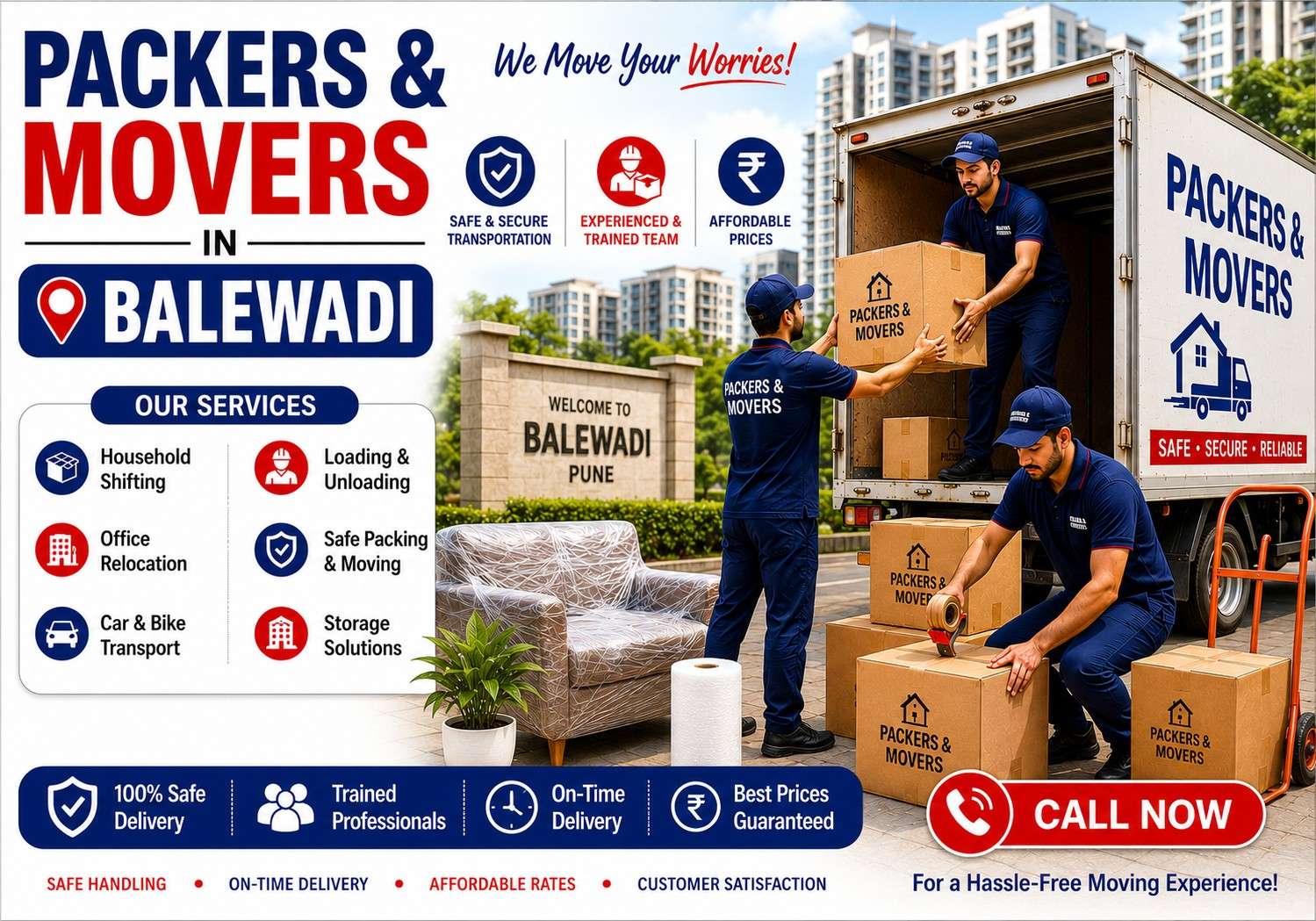Packers and Movers in Balewadi, Packers and Movers Near Balewadi, Local Packers and Movers in Balewadi,